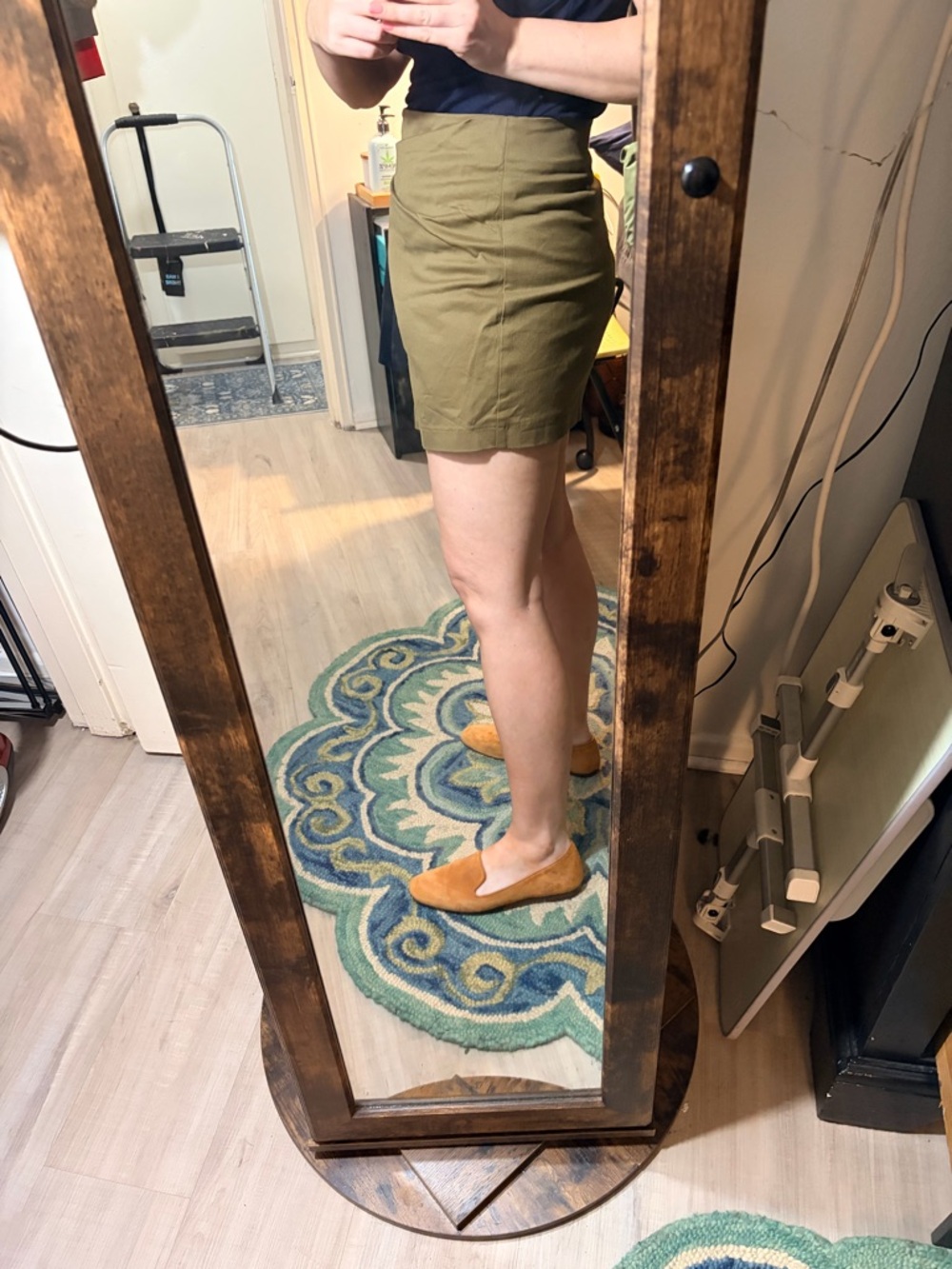 Women's Suede Loafers - Mustard Yellow J Crew sz 7